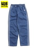 【KIDS】ADIDAS KIDS DENIM PANTS-MEDIUM BLUE DENIM