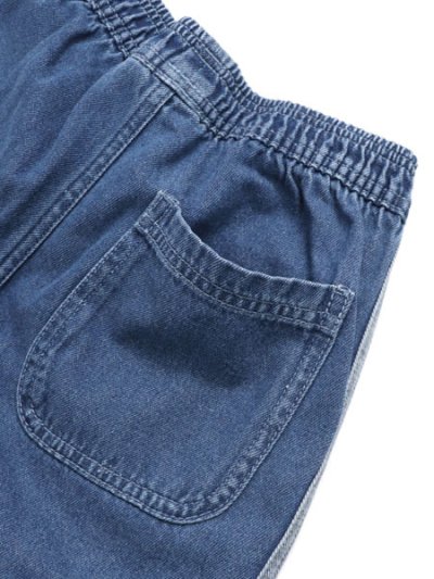画像4: 【KIDS】ADIDAS KIDS DENIM PANTS-MEDIUM BLUE DENIM
