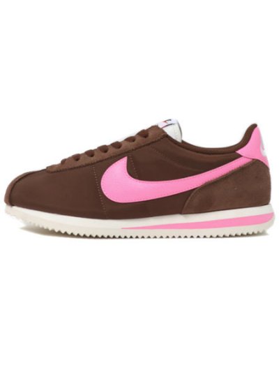 画像1: 【送料無料】NIKE WMNS CORTEZ TXT FAUNA BROWN/PINK SPELL