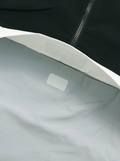 画像5: 【送料無料】PRO CLUB NYLON ANORAK PULLOVER JACKET BLACK/GREY