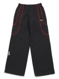 【送料無料】PUMA TECH-X RELAXED TRACK PANT-PUMA BK/FAT RED