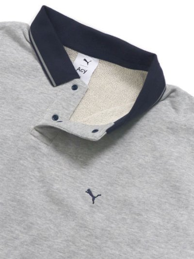 画像5: 【送料無料】PUMA ACY FOOTBALL SWEAT SHIRT-LIGHT GY HEATHER