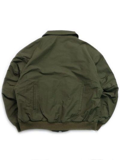 画像2: 【送料無料】WHIMSY SOCKS FLIGHT NYLON BOMBER JACKET OLIVE