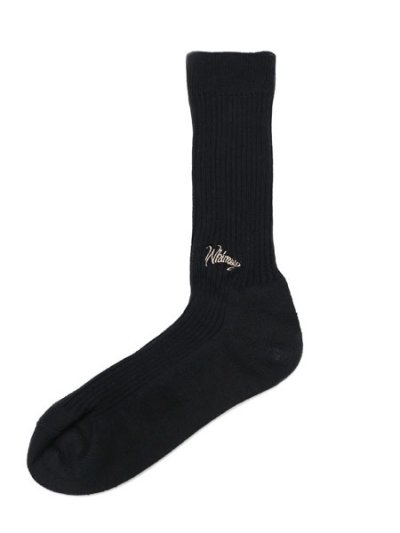 画像1: WHIMSY SOCKS EMJAY SOCKS BLACK
