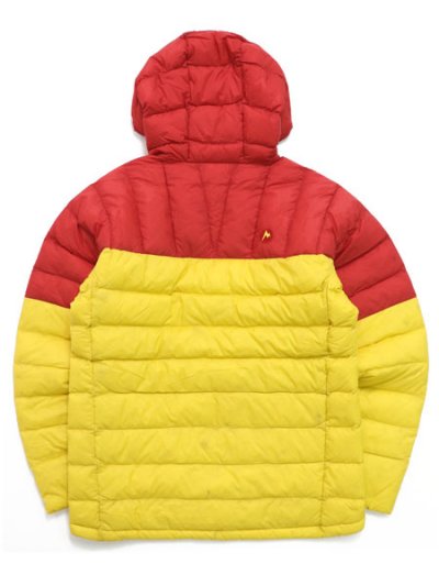 画像2: 【送料無料】MARMOT LANCE DOWN HOODIE RED/YELLOW