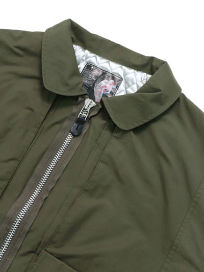 画像3: 【送料無料】WHIMSY SOCKS FLIGHT NYLON BOMBER JACKET OLIVE