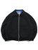 画像1: 【送料無料】WHIMSY SOCKS FLIGHT NYLON BOMBER JACKET BLACK (1)