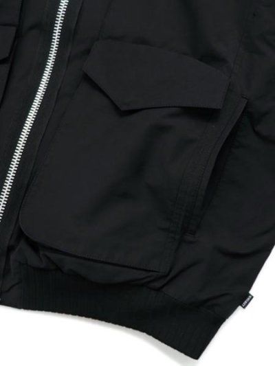 画像4: 【送料無料】WHIMSY SOCKS FLIGHT NYLON BOMBER JACKET BLACK