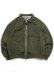 画像1: 【送料無料】WHIMSY SOCKS FLIGHT NYLON BOMBER JACKET OLIVE (1)