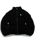 【送料無料】FUBU VELOR PUFFER JACKET BLACK