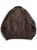 画像1: 【送料無料】FUBU FAUX LEATHER STUDS PATCH JACKET BROWN (1)