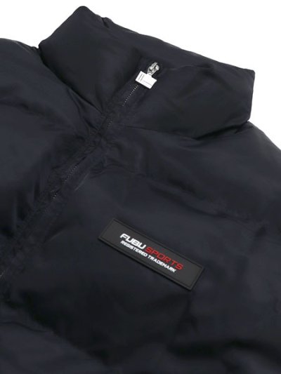 画像3: 【送料無料】FUBU SHORT NYLON TWILL PUFFER JACKET BLACK