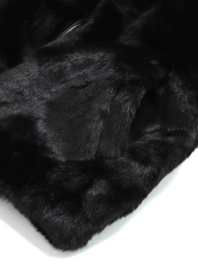 画像4: 【送料無料】FUBU FAUX FAR HOODED JACKET BLACK