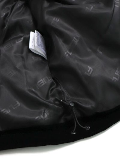 画像7: 【送料無料】FUBU VELOR PUFFER JACKET BLACK