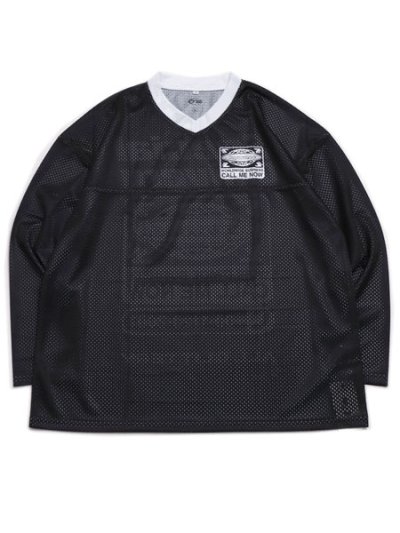 画像2: 【送料無料】THROWBACK WORLD WIDE MESH JERSEY BLACK