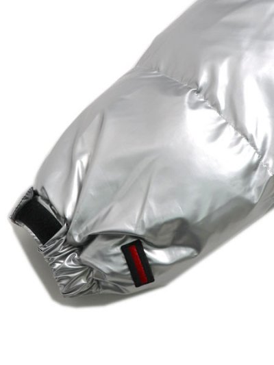 画像9: 【送料無料】FUBU NYLON PUFFER HOODED JACKET SILVER