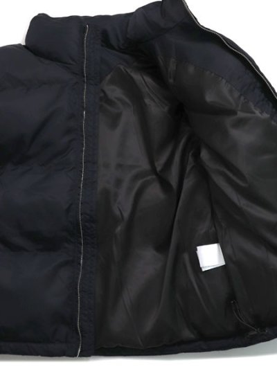 画像6: 【送料無料】FUBU SHORT NYLON TWILL PUFFER JACKET BLACK