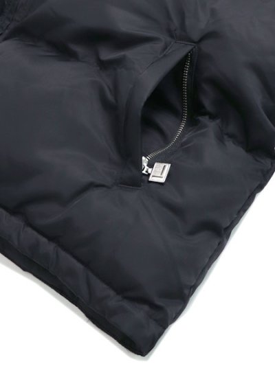 画像4: 【送料無料】FUBU SHORT NYLON TWILL PUFFER JACKET BLACK