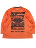 【送料無料】THROWBACK WORLD WIDE MESH JERSEY ORANGE