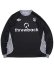 画像1: 【送料無料】THROWBACK TB SOCCER JERSEY BLACK (1)