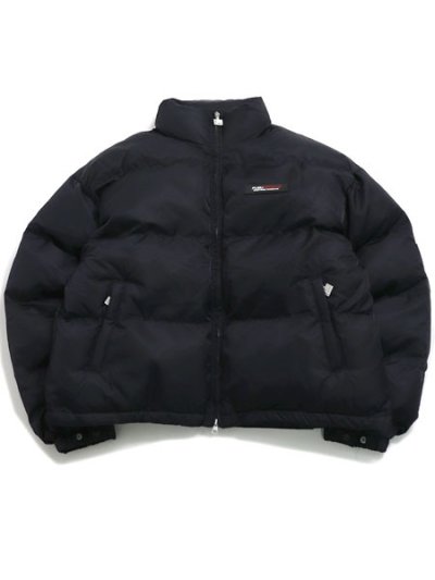 画像1: 【送料無料】FUBU SHORT NYLON TWILL PUFFER JACKET BLACK