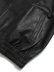 画像4: 【送料無料】FUBU FAUX LEATHER STUDS PATCH JACKET BLACK