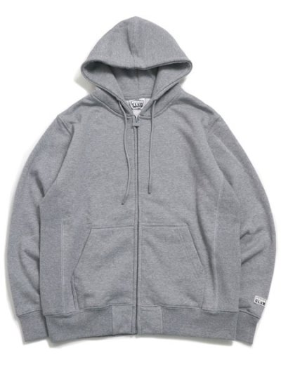 画像1: 【送料無料】PRO CLUB HW BASIC ZIP-UP HOODIE HEATHER GREY