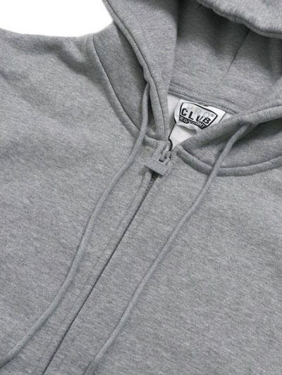 画像3: 【送料無料】PRO CLUB HW BASIC ZIP-UP HOODIE HEATHER GREY