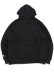 画像2: 【送料無料】PRO CLUB HW BASIC ZIP-UP HOODIE ANTHRACITE BLACK (2)