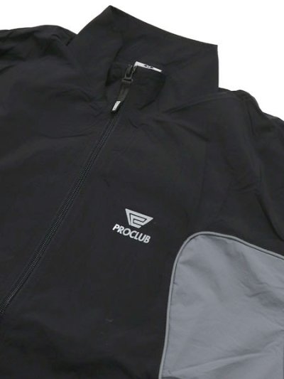 画像3: 【送料無料】PRO CLUB COMFORT WIDE TRACK JACKET BLACK