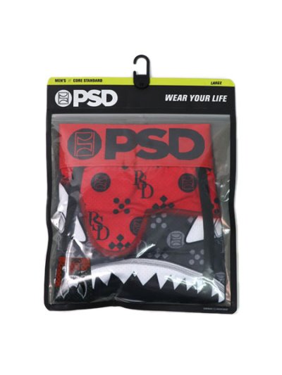 画像3: PSD WF LUX DRIP BOXER BRIEF GREY/RED