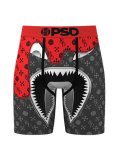 PSD WF LUX DRIP BOXER BRIEF GREY/RED
