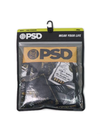 画像3: PSD BENJI GOLD BOXER BRIEF BLACK/GOLD