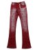 画像1: 【送料無料】GUAPI VELVET RED STARS DENIM (1)