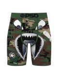 PSD WF BOMBER BOXER BRIEF GREEN/BROWN