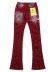 画像2: 【送料無料】GUAPI VELVET RED STARS DENIM (2)