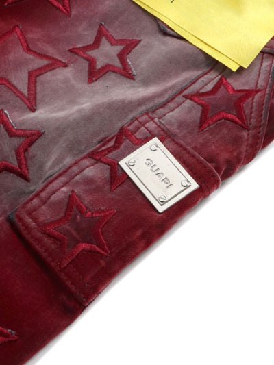 画像7: 【送料無料】GUAPI VELVET RED STARS DENIM