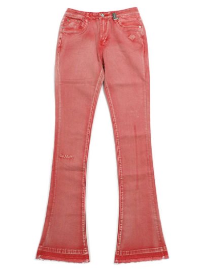 画像1: 【送料無料】GUAPI BLOOD RED BASICS STACKED DENIM