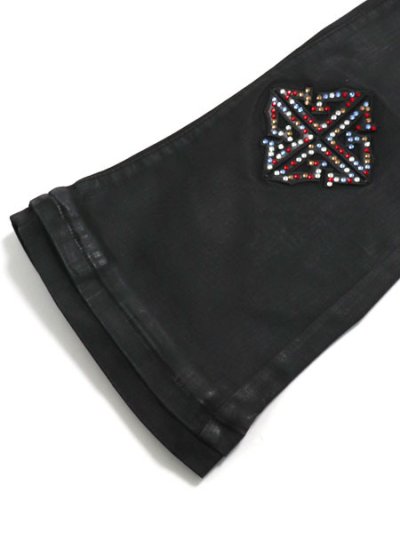 画像7: 【送料無料】GUAPI OBSIDIAN BLACK MOSAIC DENIM
