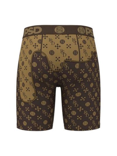 画像2: PSD WF LUXE DRIPS BOXER BRIEF BROWN/GRN/RED