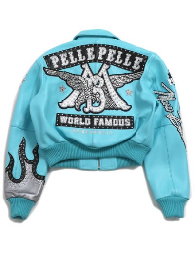 画像1: 【送料無料】PELLE PELLE WMNS WORLD FAMUS PELLE LEATHER JACKET