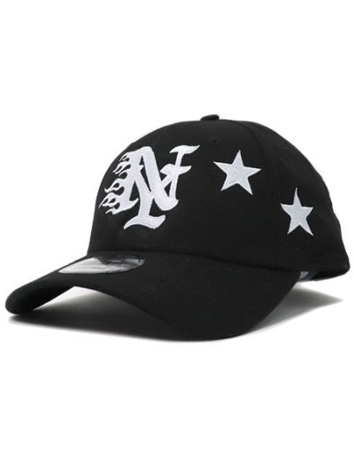 画像1: 【送料無料】R3BORNE NY FLAMES NEW ERA 9FORTY BLACK
