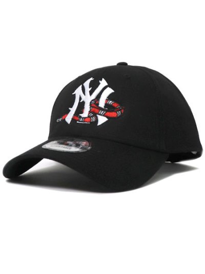 画像1: 【送料無料】R3BORNE BROOD OF VIPERS NY NEW ERA 9FORTY BLACK
