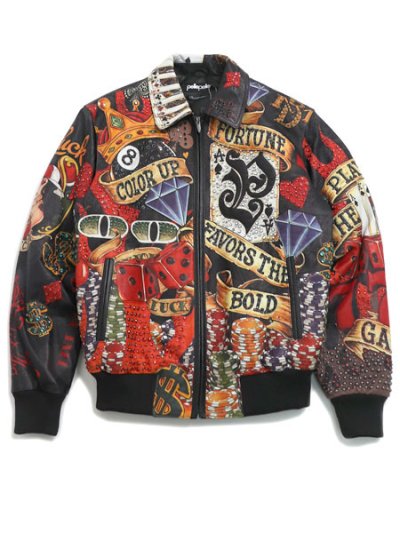 画像1: 【送料無料】PELLE PELLE HIGH ROLLERS LEATHER JACKET 