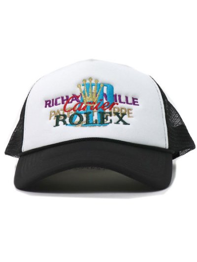 画像2: R3BORNE LUXURIES TRUCKER WHITE/BLACK