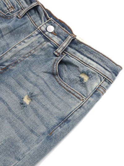 画像3: 【送料無料】mnml X162 STRETCH DENIM BLUE