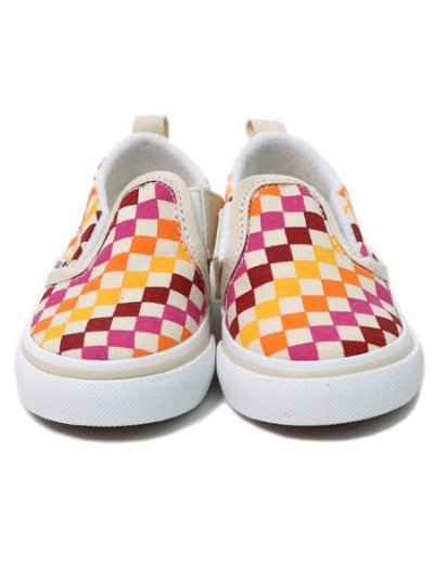 画像3: 【KIDS】VANS TODDLER SLIP-ON V RETRO RAINBOW CHECKER