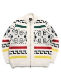 【送料無料】PENDLETON L/S WESTERLEY ZIP UP CARDIGAN IVORY