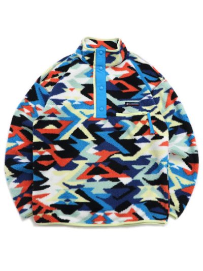 画像1: 【送料無料】COLUMBIA HELVETIA II PRINTED HALF SNAP FLEECE