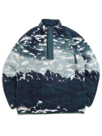 画像1: 【送料無料】COLUMBIA HELVETIA II PRINTED HALF SNAP FLEECE